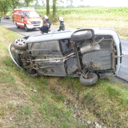 A sofőr horzsolásokkal megúszta az esetet