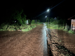 Az utcán is állt a víz