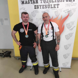 Két somogyi tűzoltó vett részt a versenyen