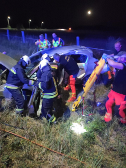 A mentőkkel közösen emelték ki 