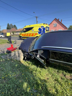 árokba csapódott