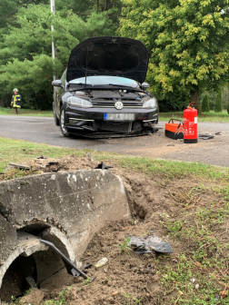 A sofőr megsérült