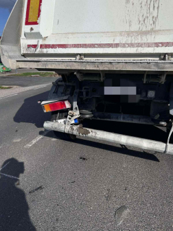A kamion vezetője nem sérült meg
