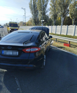 Két motorossal ütközött