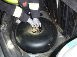 gáztartályt zárják el