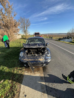 A személyautó vezetője nem sérült meg