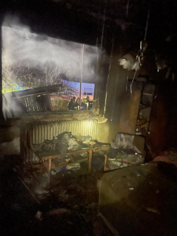 A szobák kiégtek