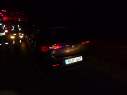 A sofőr megsérült