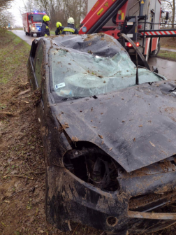 Baleset a gátőrháznál