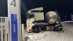 Kamion mentés Böhönyén