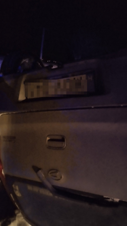 Fejtetőn állt meg az autó