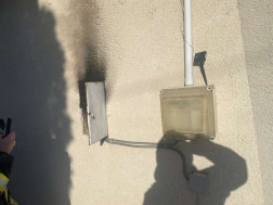 Kigyulladt egy villanyóra Segesden