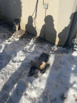 Kigyulladt egy villanyóra Segesden