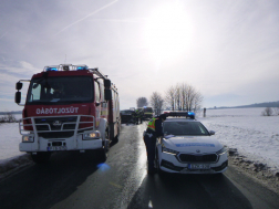 Baleset a 68-as úton