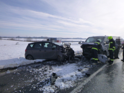 Baleset a 68-as úton