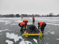 Gyakorlat a Balatonon