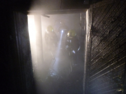 Leégett a nádfedél