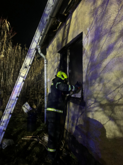 Kiégett egy kadarkúti ház