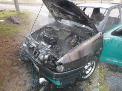 A motortérből indult a tűz