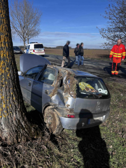A sofőr nem sérült meg