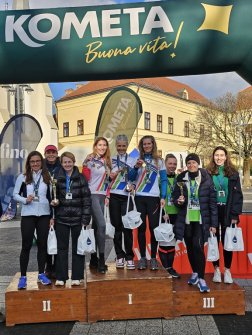 Somogyi tűzoltók a Farsangi félmaratonon