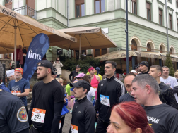 Somogyi tűzoltók a Farsangi félmaratonon