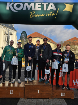 Somogyi tűzoltók a Farsangi félmaratonon