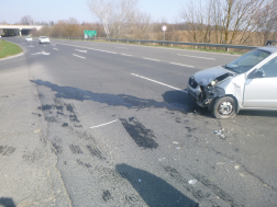 Félpályán haladt a forgalom