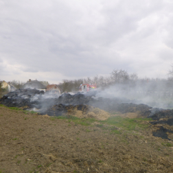 A marcali tűzoltók oltották el