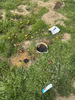 Csak az edény égett oda