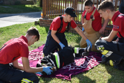 Az ifjúsági tűzoltókat is bevetették