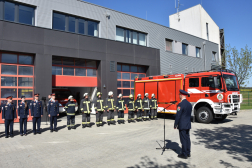 ÚJ gépjárműfecskendő átadása