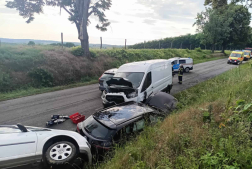 A tűzoltók megszüntették a forgalmi akadályt