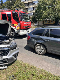 Baleset a Berzsenyi utcában