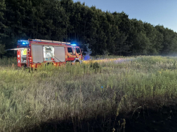 Begyújtották a szemetet
