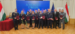 Ünnepség az államalapítás ünnepén
