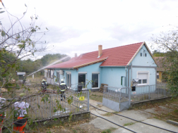 Tűz a teraszon