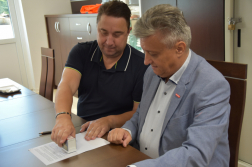Merítőkonténert kaptak a somogyi tűzoltók