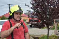 Kadarkúti tűzoltók is Kiskorpádon dolgoznak